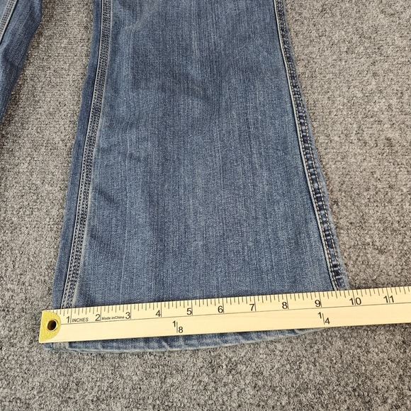 Carhartt Women's Size 10 Regular Bootcut Jeans Light Wash Stretch Denim - Picture 8 of 10